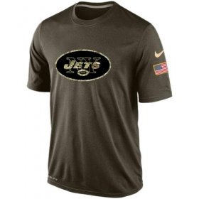 Wholesale Cheap Men\'s New York Jets Salute To Service Nike Dri-FIT T-Shirt