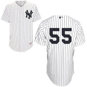 Wholesale Cheap Yankees #55 Russell Martin White Stitched MLB Jersey