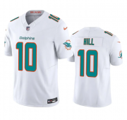 Wholesale Cheap Men's Miami Dolphins #10 Tyreek Hill White 2023 F.U.S.E Vapor Limited Stitched Football Jersey