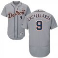 Wholesale Cheap Tigers #9 Nick Castellanos Grey Flexbase Authentic Collection Stitched MLB Jersey