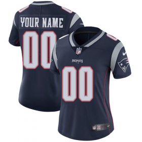Wholesale Cheap Nike New England Patriots Customized Navy Blue Team Color Stitched Vapor Untouchable Limited Women\'s NFL Jersey