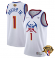 Wholesale Cheap Men's Denver Nuggets #1 Michael Porter Jr. White 2023 Finals Earned Edition Stitched Basketball Jersey
