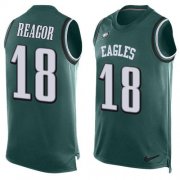 Wholesale Cheap Nike Eagles #18 Jalen Reagor Green Team Color Men's Stitched NFL Limited Tank Top Jersey