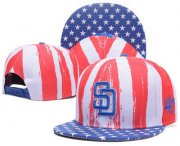 Wholesale Cheap San Diego Padres Snapback Ajustable Cap Hat GS