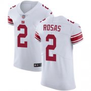 Wholesale Cheap Nike Giants #2 Aldrick Rosas White Men's Stitched NFL Vapor Untouchable Elite Jersey