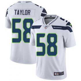 Wholesale Cheap Nike Seahawks #58 Darrell Taylor White Youth Stitched NFL Vapor Untouchable Limited Jersey