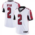Wholesale Cheap Nike Falcons #2 Matt Ryan White Men's Stitched NFL Vapor Untouchable Limited Jersey