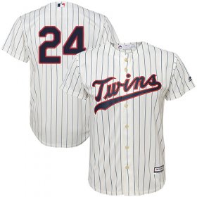 Wholesale Cheap Twins #24 C.J. Cron Cream Strip Cool Base Stitched Youth MLB Jersey