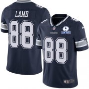 Wholesale Cheap Nike Cowboys #88 CeeDee Lamb Navy Blue Team Color Men's Stitched With Established In 1960 Patch NFL Vapor Untouchable Limited Jersey