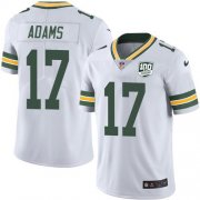 Wholesale Cheap Nike Packers #17 Davante Adams White Men's 100th Season Stitched NFL Vapor Untouchable Limited Jersey