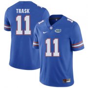 Wholesale Cheap Florida Gators Royal Blue #11 Kyle Trask Football Player Performance Jersey