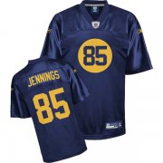 Wholesale Cheap Packers #85 Greg Jennings Blue Stitched NFL Jersey