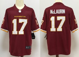Wholesale Cheap Men\'s Washington Redskins #17 Terry McLaurin Burgundy Red NEW 2020 Vapor Untouchable Stitched NFL Nike Limited Jersey