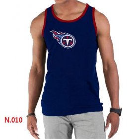 Wholesale Cheap Men\'s Nike NFL Tennessee Titans Sideline Legend Authentic Logo Tank Top Dark Blue