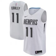 Wholesale Cheap Nike Memphis Grizzlies #11 Mike Conley White NBA Swingman City Edition Jersey