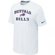 Wholesale Cheap Nike NFL Buffalo Bills Heart & Soul NFL T-Shirt White