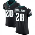 Wholesale Cheap Nike Eagles #28 Wendell Smallwood Black Alternate Men's Stitched NFL Vapor Untouchable Elite Jersey