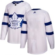 Wholesale Cheap Adidas Maple Leafs Blank White Authentic 2018 Stadium Series Stitched NHL Jersey