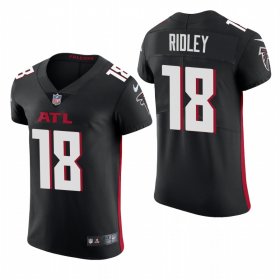 Cheap Atlanta Falcons #18 Calvin Ridley Nike Men\'s Black Team Color Men\'s Stitched NFL 2020 Vapor Untouchable Elite Jersey
