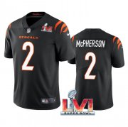 Cheap Nike Men #2 Evan McPherson Cincinnati Bengals 2022 Super Bowl Limited Vapor Jersey