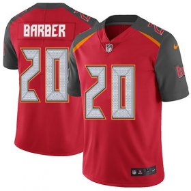 Wholesale Cheap Nike Buccaneers #20 Ronde Barber Red Team Color Men\'s Stitched NFL Vapor Untouchable Limited Jersey