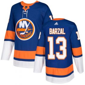 Wholesale Cheap Adidas Islanders #13 Mathew Barzal Royal Blue Home Authentic Stitched Youth NHL Jersey