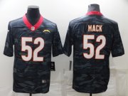 Wholesale Cheap Men's Los Angeles Chargers #52 Khalil Mack Camo Limited Stitched Jersey