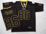 Wholesale Cheap Steelers #86 Hines Ward Black Field Shadow Stitched NFL Jersey