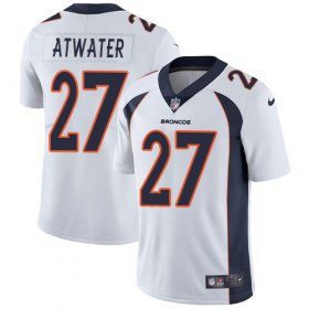 Wholesale Cheap Nike Broncos #27 Steve Atwater White Youth Stitched NFL Vapor Untouchable Limited Jersey