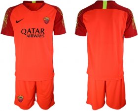 Wholesale Cheap Roma Blank Red Goalkeeper Soccer Club Jersey