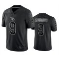 Wholesale Cheap Men's Arizona Cardinals #9 Isaiah Simmons Black Reflective Limited Stitched Football Jersey