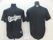 Wholesale Cheap Los Angeles Dodgers Blank Turn Back the Clock Jersey Black