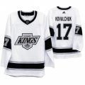 Wholesale Cheap Los Angeles Kings #17 Ilya Kovalchuk Men's Adidas 2019-20 Heritage White Throwback 90s NHL Jersey