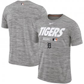 Wholesale Cheap Detroit Tigers Nike Authentic Collection Velocity Team Issue Performance T-Shirt Gray