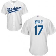 Men's Joe Kelly White Home Jersey - #17 Baseball Los Angeles Dodgers Cool Base