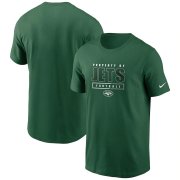 Wholesale Cheap New York Jets Nike Team Property Of Essential T-Shirt Green