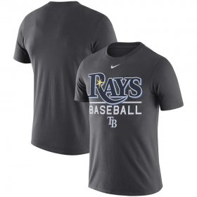 Wholesale Cheap Tampa Bay Rays Nike Practice Performance T-Shirt Anthracite