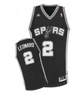 Wholesale Cheap San Antonio Spurs #2 Kawhi Leonard Black Swingman Jersey