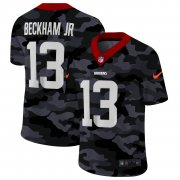 Cheap Cleveland Browns #13 Odell Beckham Jr. Men's Nike 2020 Black CAMO Vapor Untouchable Limited Stitched NFL Jersey