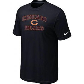 Wholesale Cheap Nike NFL Chicago Bears Heart & Soul NFL T-Shirt Black