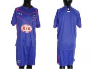 Wholesale Cheap Bordeaux Blank Blue Away Soccer Club Jersey