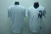 Wholesale Cheap Yankees White Blank GMS "The Boss" Stitched MLB Jersey