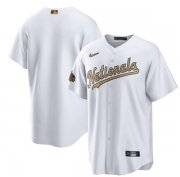 Wholesale Cheap Men's Washington Nationals Blank White 2022 All-Star Cool Base Stitched Baseball Jersey