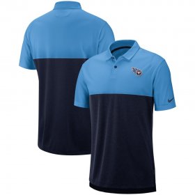 Wholesale Cheap Tennessee Titans Nike Sideline Early Season Performance Polo Light Blue Navy