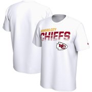 Wholesale Cheap Kansas City Chiefs Nike Sideline Line of Scrimmage Legend Performance T-Shirt White