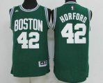 Wholesale Cheap Men's Boston Celtics #42 Al Horford Green Revolution 30 Swingman Stitched Basketball Jersey