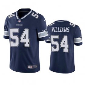 Wholesale Cheap Men\'s Dallas Cowboys #54 Sam Williams Navy Vapor Limited Stitched Jersey