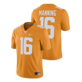 Wholesale Cheap Men\'s Tennessee Volunteers #16 Peyton Manning Orange 2015 College Football Jersey
