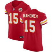 Wholesale Cheap Nike Chiefs #15 Patrick Mahomes Red Team Color Men's Stitched NFL Vapor Untouchable Elite Jersey