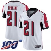 Wholesale Cheap Nike Falcons #21 Desmond Trufant White Men's Stitched NFL 100th Season Vapor Limited Jersey